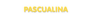 Der Vorname Pascualina