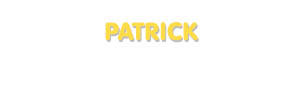 Der Vorname Patrick