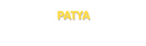 Der Vorname Patya