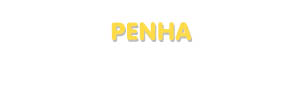 Der Vorname Penha
