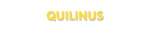Der Vorname Quilinus