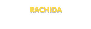 Der Vorname Rachida