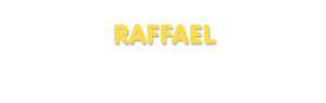 Der Vorname Raffael