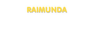 Der Vorname Raimunda