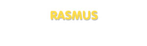 Der Vorname Rasmus
