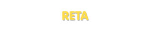 Der Vorname Reta