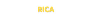 Der Vorname Rica
