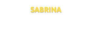 Der Vorname Sabrina