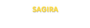 Der Vorname Sagira