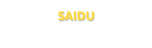 Der Vorname Saidu