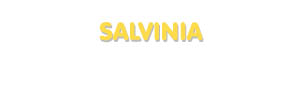 Der Vorname Salvinia