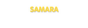 Der Vorname Samara