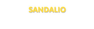 Der Vorname Sandalio