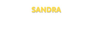 Der Vorname Sandra
