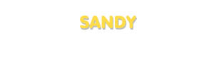 Der Vorname Sandy