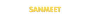 Der Vorname Sanmeet