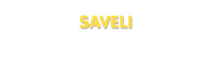 Der Vorname Saveli