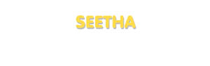 Der Vorname Seetha
