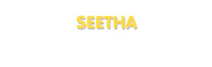 Der Vorname Seetha