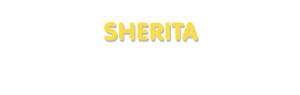 Der Vorname Sherita