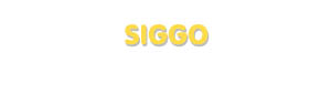 Der Vorname Siggo