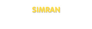 Der Vorname Simran