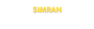 Der Vorname Simran