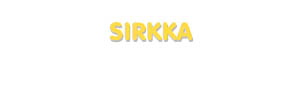 Der Vorname Sirkka