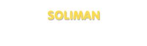 Der Vorname Soliman
