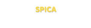 Der Vorname Spica