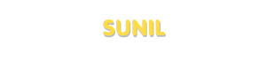 Der Vorname Sunil