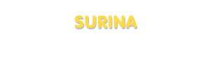 Der Vorname Surina