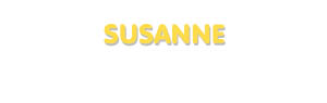 Der Vorname Susanne