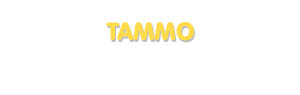 Der Vorname Tammo