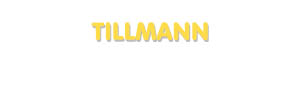 Der Vorname Tillmann