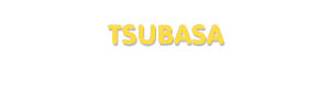 Der Vorname Tsubasa
