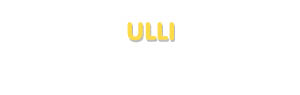 Der Vorname Ulli