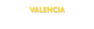 Der Vorname Valencia