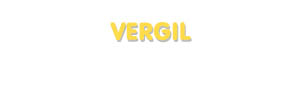 Der Vorname Vergil