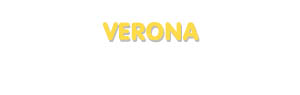 Der Vorname Verona
