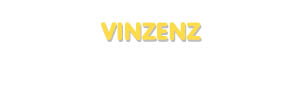 Der Vorname Vinzenz