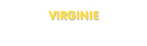Der Vorname Virginie
