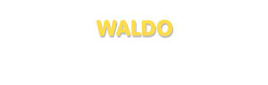 Der Vorname Waldo
