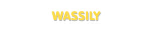 Der Vorname Wassily