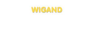 Der Vorname Wigand