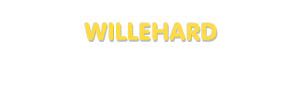 Der Vorname Willehard