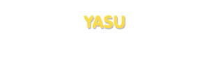 Der Vorname Yasu