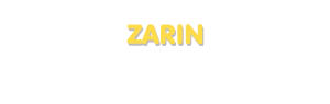 Der Vorname Zarin