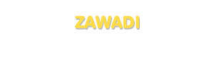 Der Vorname Zawadi