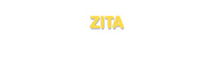 Der Vorname Zita
